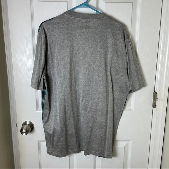 Lanvin Gray Patchwork T-Shirt - Picture 3 of 7